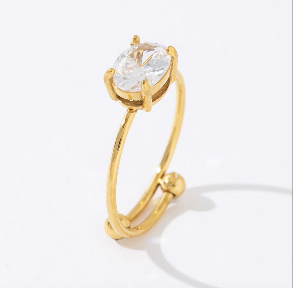 Celeste 18K Gold Ring