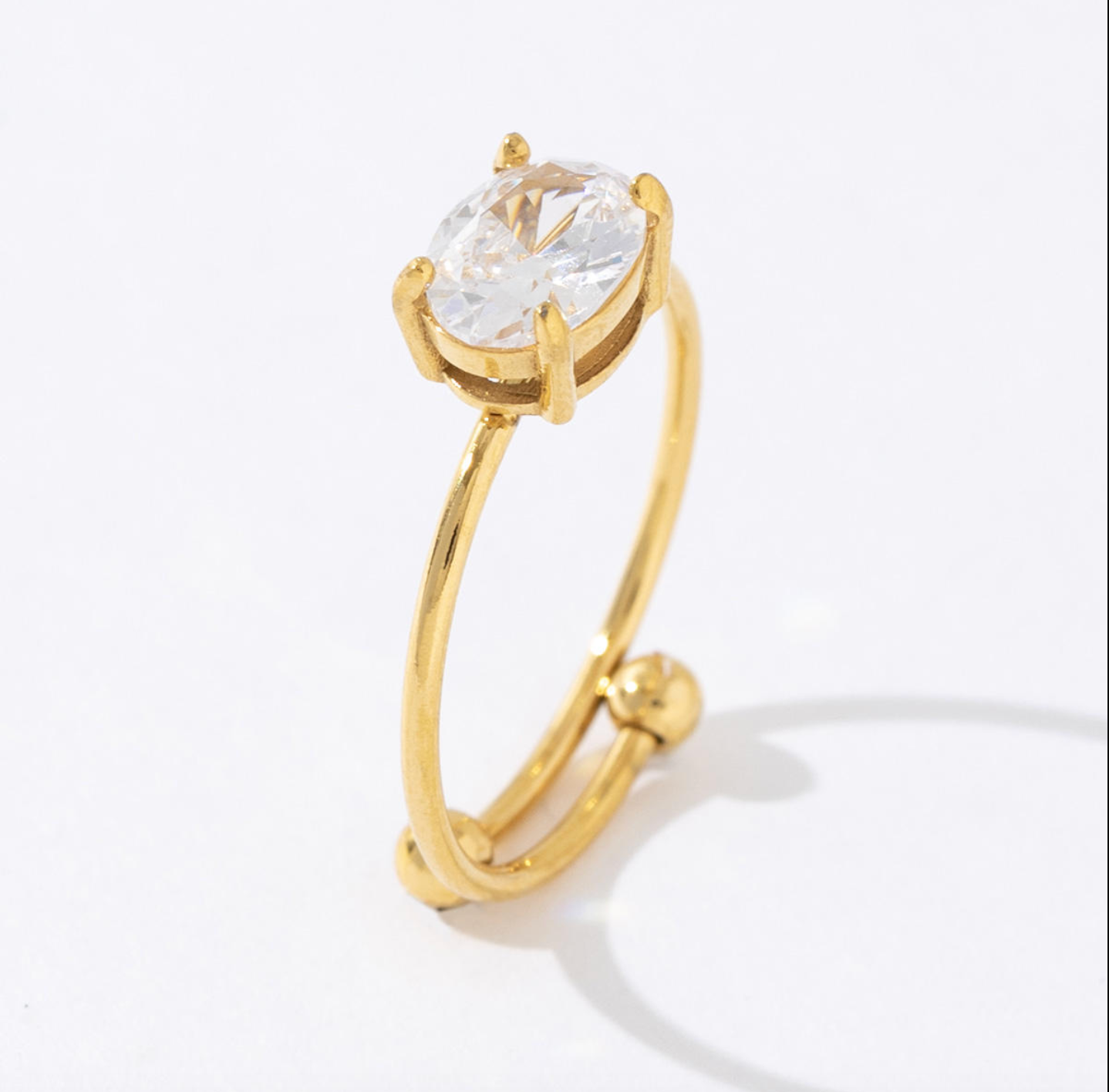 Celeste 18K Gold Ring