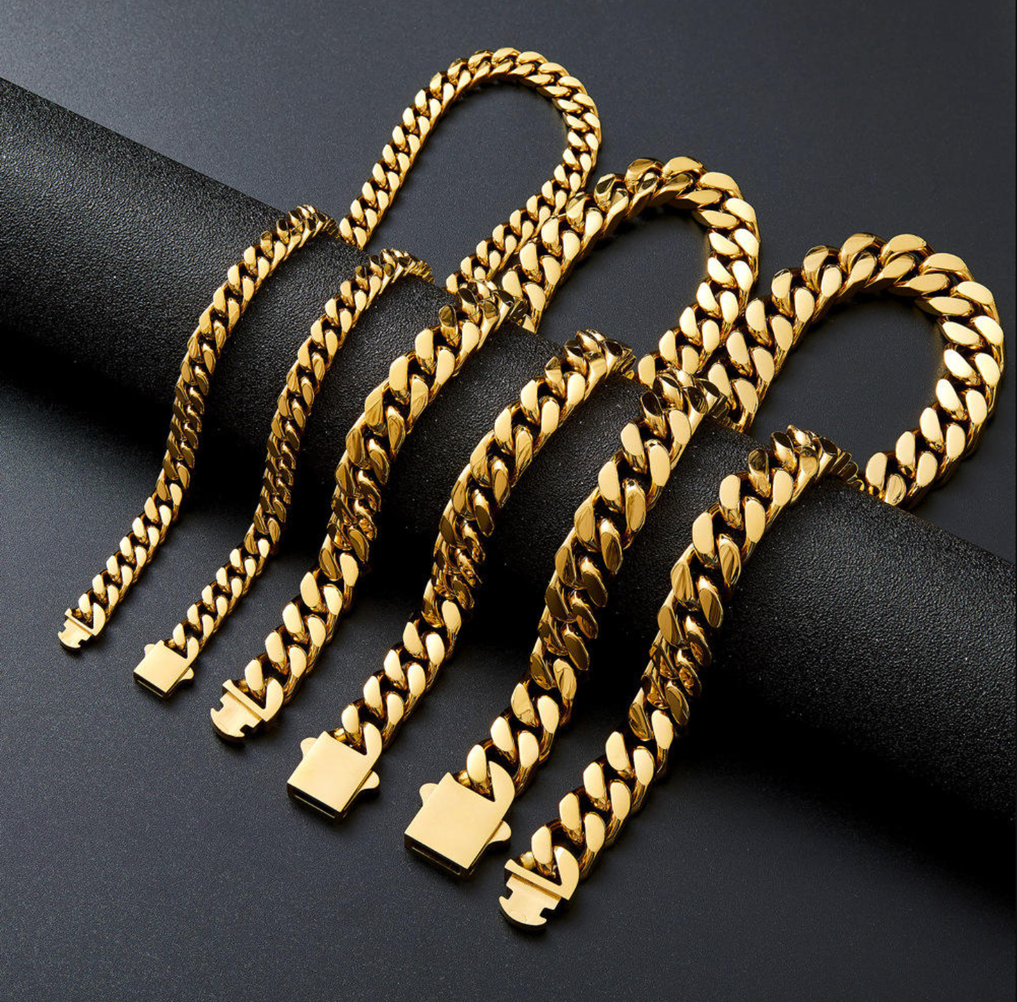 18K Gold PVD Stainless Steel Necklace