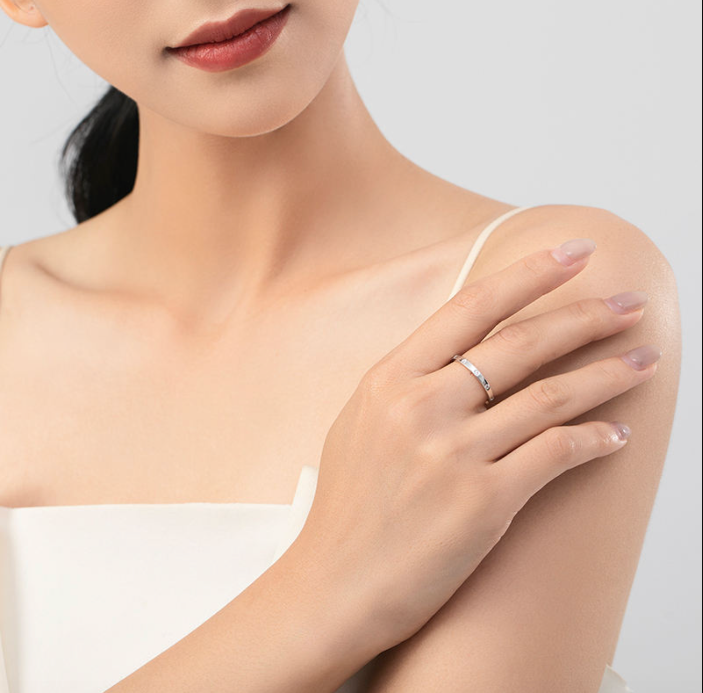 Lumière 925 Sterling Silver Signature Ring