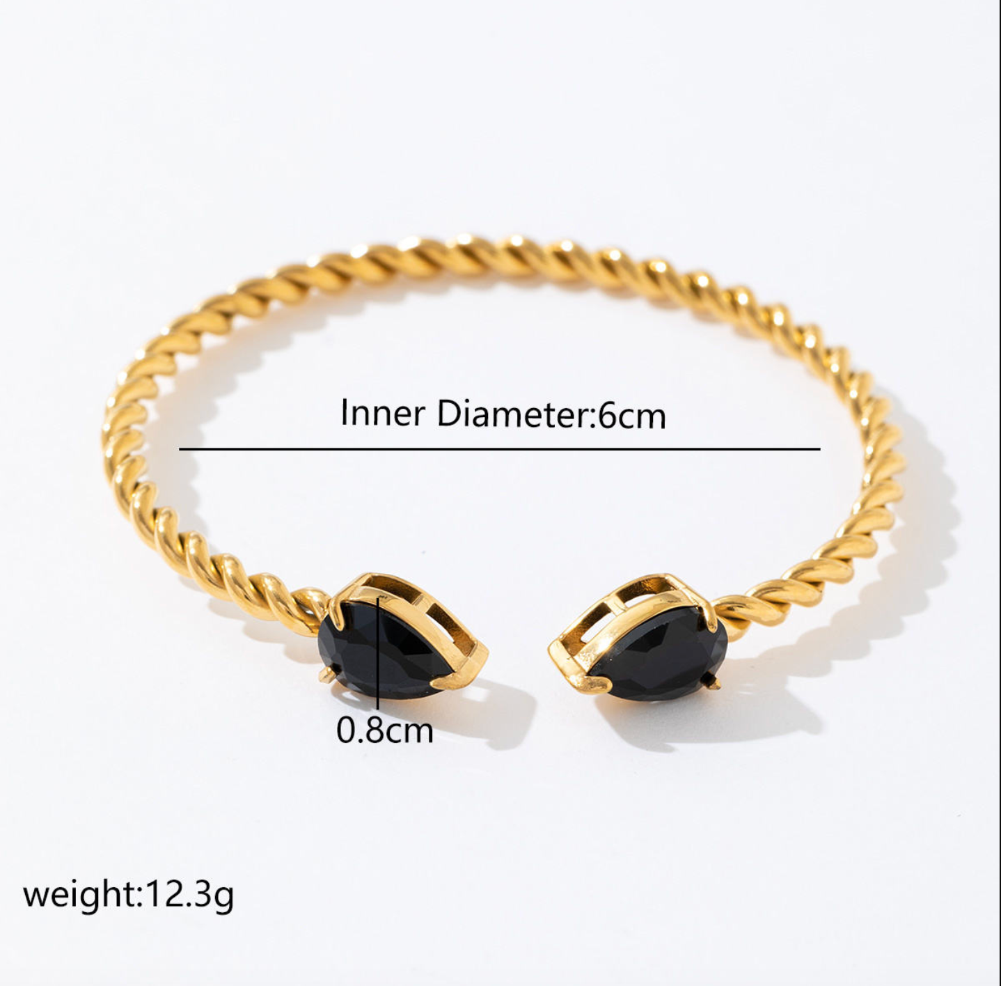 Amour Duo Heart Bracelet