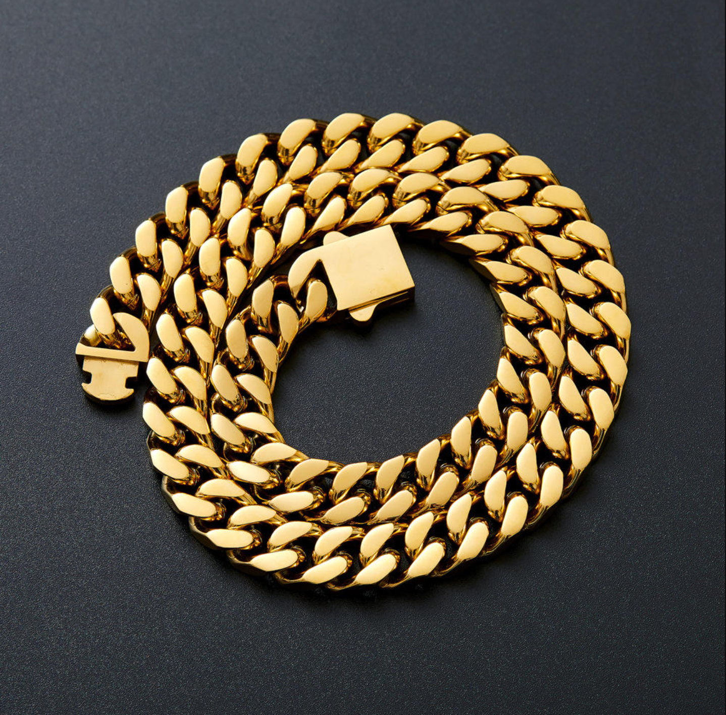 18K Gold PVD Stainless Steel Necklace